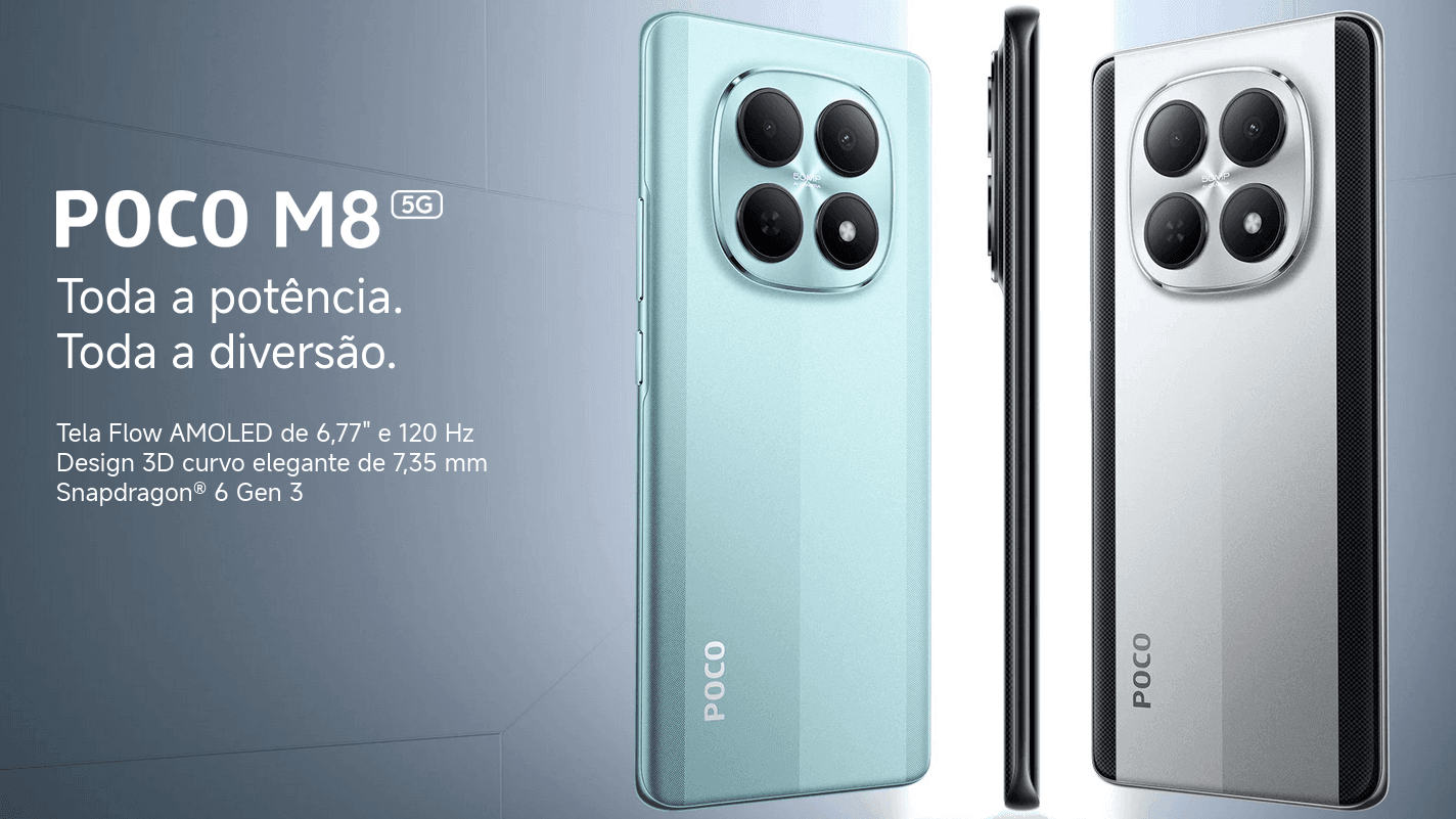 POCO M8 5G vale a pena em 2026? Conheça o smartphone da Xiaomi que busca oferecer ótimo custo-benefício captura de tela de 2026 07 30 18 41 41